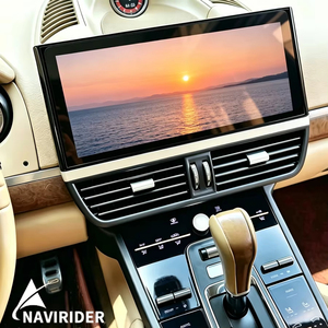 Kits de mise à niveau intérieure Android 12,3 pouces pour Porsche Cayenne 2010-2017, panneau de console centrale, écran LCD multifonctionnel, chronomètre - Product Image 1