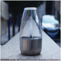 Lampe solaire d'étape d'énergie de Warmwhite d'ampoule de bougie d'acier inoxydable