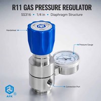 Air compresseur de gaz régulateur de pression 6000 psi réducteur de gaz