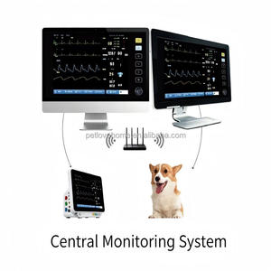 Moniteur patient multiparamétrique multi-langues pour animaux vétérinaires en soins intensifs, écran tactile 14 pouces, compatible IRM, <span class=keywords><strong>appareil</strong></span> hospitalier en plastique - Product Image 6