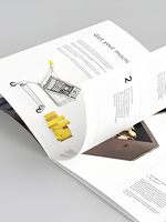 Flyers, brochures, catalogues, livres imprimés en couleur sur mesure avec plastification – Personnalisables pour la publicité commerciale et le commerce