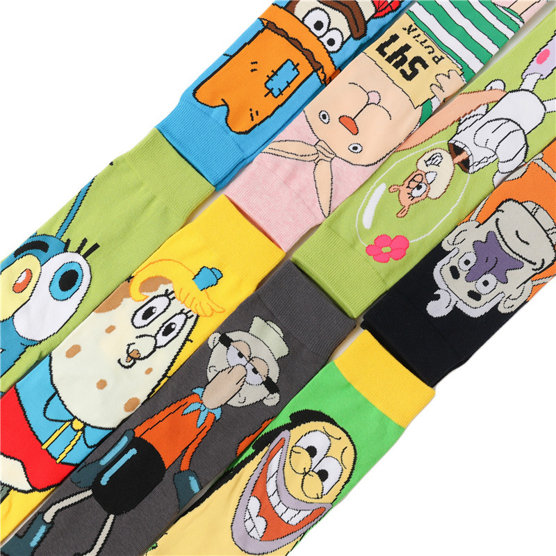 商漫威设计师时尚主题精梳棉小男孩舒适卡通筒袜 - buy cartoon socks