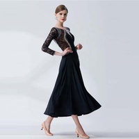 M-19303 Haut De gamme Lisse Danse Robes Adulte Nouveau Sexy Longue Pratique Moderne Robe Samba Danse Vêtements À Vendre