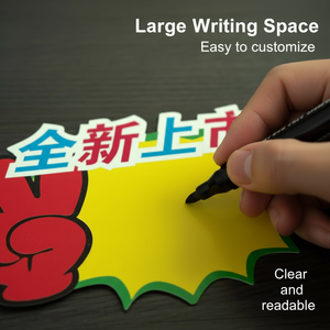 Panneaux de signalisation en papier pour les prix, panneaux promotionnels, diverses étiquettes de présentation pour les magasins de détail - Product Image 2