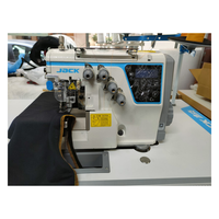 Machine à coudre surjeteuse numérique Jack C6 d'occasion, réglage automatique de l'épaisseur, machine à points de surjet haute vitesse, couture de matériaux épais