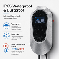 Pengisi Daya Dinding EV Universal 11kW GBT 380V dengan Multi Mode, Buka Kunci Kartu NFC, Kontrol Jarak Jauh WiFi, Stasiun Pengisian Daya untuk Rumah dan Komersial