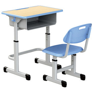 Bàn học sinh một chỗ ngồi với Bộ ghế sử dụng cụ thể bộ đồ nội thất lớp học Nhà cung cấp - Product Image 1