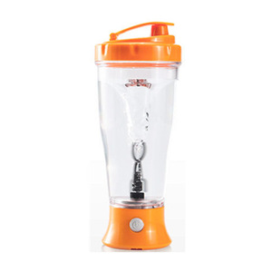 Frullatore per Proteine con Batteria Elettronica Ecologica Personalizzabile con Logo Stampato, Rosa, Rosso, Trasparente, con Pagamento TT - Product Image 2
