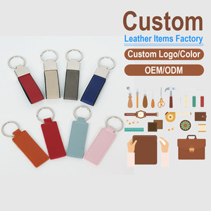 Designer Real Leather Key Ring Minimalist Bag Pendant Wristlet <b>Keychain</b> for <b>Personal</b> Gift - Product Image 1