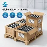 Support de tuyau SAICHENG robuste en Q235B électrogalvanisé, à double boulon, avec caoutchouc EPDM anti-sismique, pour pliage/soudage