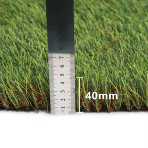 Gazon artificiel durable, imperméable, résistant au <span class=keywords><strong>feu</strong></span> et écologique de 40 mm/10 mm, tapis de gazon synthétique doux pour les sports en intérieur et les jardins - Product Image 3
