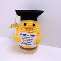 Cadeaux d'anniversaire Positive Sunshine pour femmes et filles, animaux en crochet positifs, cadeaux de Noël, décorations de bureau