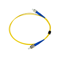 OEM/ODM OS2 kabel Patch serat optik FC-FC Simplex Mode tunggal Aksesori timah serat PVC/LSZH untuk solusi pusat Data/FTTX