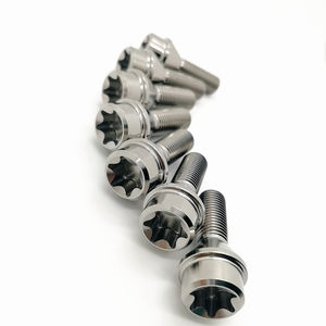 टाइटेनियम बोल्ट टाइटेनियम मिश्र धातु ग्राम 5 एम 14*28 1.25/1.5 टाइटेनियम ल्यूग बोल्ट कार के लिए - Product Image 6