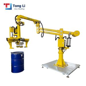Carro Manipulador Neumático Articulado con Brazo Asistido para Elevación de Tambores y Barriles - Product Image 1
