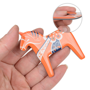 Nhà máy cung cấp tùy chỉnh thiết kế động vật hình con ngựa <span class=keywords><strong>Epoxy</strong></span> tủ lạnh nam châm sticker cho trang trí - Product Image 3