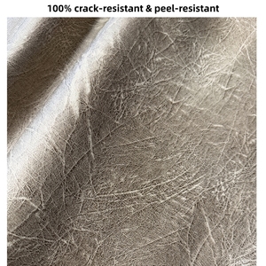 Çevre Dostu Çizilmez Sentetik Yapay Bronz Süet Suni Deri Kumaş - Product Image 4