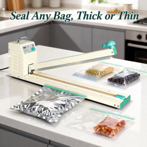 Scelleuse manuelle compacte à impulsion DF1000 UK, conception étendue pour les applications de sacs d'expédition de gros colis - Product Image 1