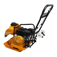 Compacteur vibrant à plaque mini à moteur à essence de 13,5 KN 80 kg pour le sol, le sable et la terre