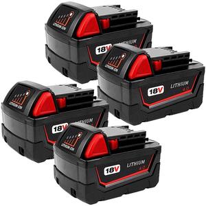 Chất lượng cao 18V milwaukee M18 Pin cho milwaukee công cụ Combo kit không dây khoan - Product Image 4