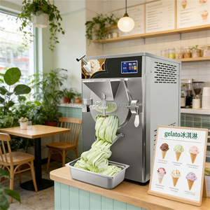 Machine à glace dure professionnelle réglable pour compresseurs Embraco, machine à glace artisanale de comptoir, congélateur discontinu - Product Image 1