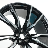 Jantes forgées pour berline de performance, jantes en aluminium brossé à déport personnalisé