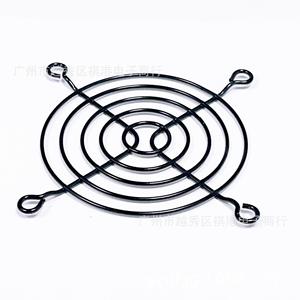 Venta Directa de Fábrica: Protector de Ventilador de 8cm, Malla de Hierro Negra, Cubierta Protectora para Ventilador de Flujo Axial - Product Image 1