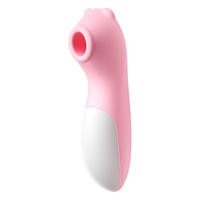 Bestseller Wasserdichter Silikon-Vibrator Saugender Mini-Vibrator Starker Stimulator Klitoris-Vibrator Sauger Nippel-Spielzeug