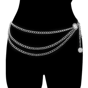 Women's Zinc Alloy Waist Chain Butterfly Pattern Fashion Body Chain Daily Wear Single Lap Style - Product Image 2