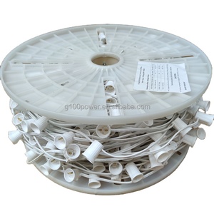 Tatil aydınlatma C9 işık biriktirme C9 noel soket tel SPT-1W 1000' - Product Image 4