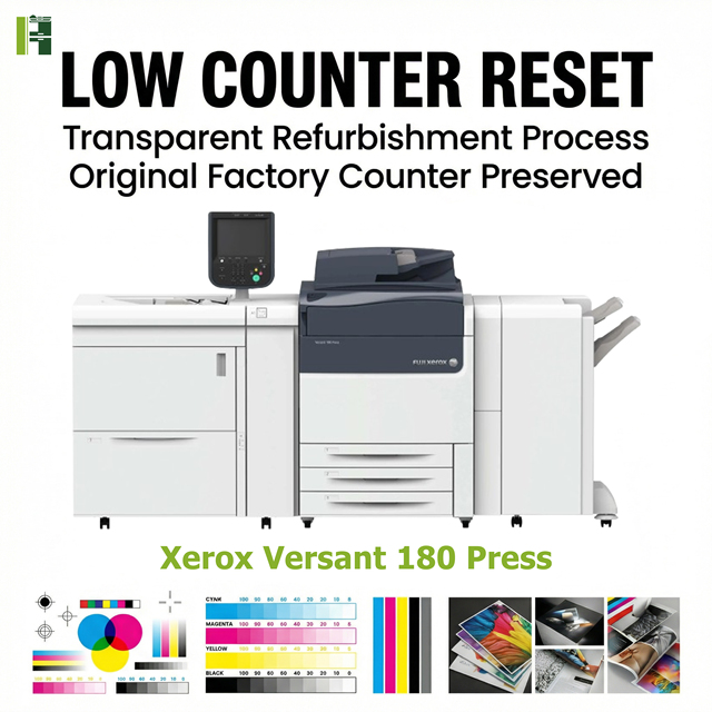 REOEP Color Laser Printer Refurbished Copiers Photocopying and Printing Machine for Xerox Machine Versant V180