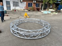 Estructura de Techo Circular de Aluminio Personalizada y Confiable, Estructura de Techo Circular Global, Estructura de Arco para Soporte de Iluminación