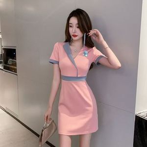 Abbigliamento <span class=keywords><strong>da</strong></span> <span class=keywords><strong>lavoro</strong></span> tailandese <span class=keywords><strong>Hotel</strong></span> Spa salone massaggio uniforme per le donne - Product Image 6