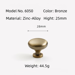 Light Luxury Yellow Bronze Zinc Alloy Strip Shape Wardrobe Handle Cabinet Door <strong>Drawer</strong> Dresser French <strong>Antique</strong> <strong>Style</strong> Single Hole - Product Image 5