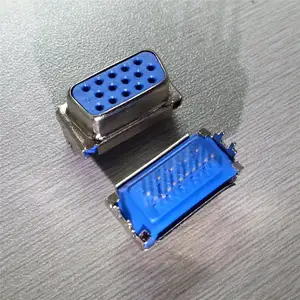 PCB atel Earless ince D alt 15 Pin VGA dişi konnektör