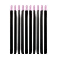 Lime à ongles en pierre de quartz violette durable et lavable Stick Nail Art Manucure Pédicure Cuticules Poussoir pour peau morte