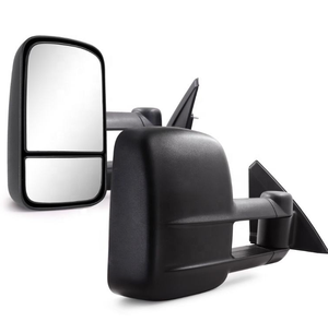 Nuevo Espejo Lateral Extensible Negro de Alta Calidad con ABS+Vidrio para Land Cruiser Serie 100 1998-2007 para Remolque - Product Image 1