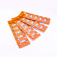 Pile bouton alcaline jetable de haute qualité série AG personnalisée 0%HG 1.55v 32mAh AG9 LR936/394/194 pour jouets