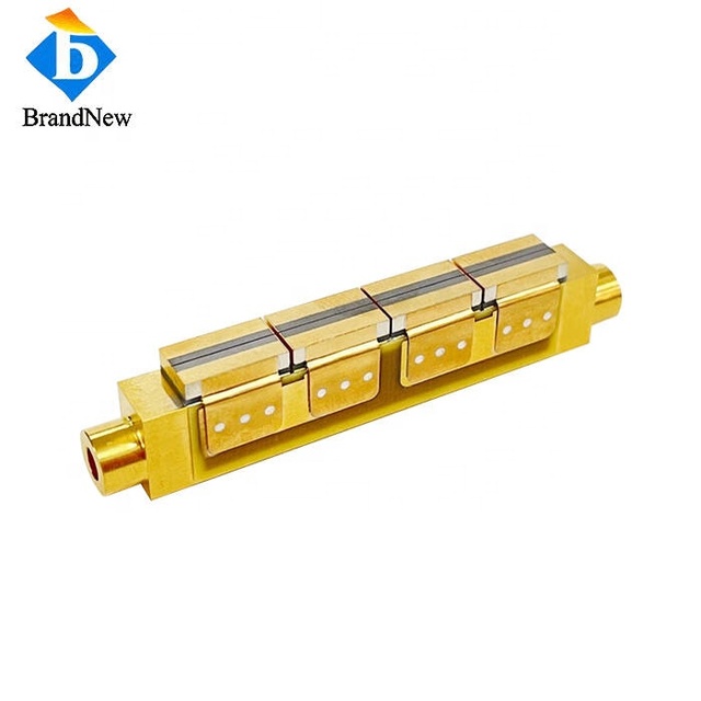 New BNT 808nm 120W 3 Bars Horizontal Array Water Cooled Diode Laser Module for Metals Cutting