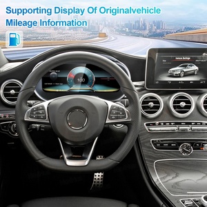 Navihua <b>Car</b> Digital Cluster Virtual Cockpit Auto Meter Virtual Cockpit <b>for</b> Benz C W205 GLC W253 2015-2019 NTG 5.0 Odometer - Product Image 5