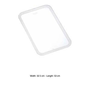 Tapa hermética universal GN 1/1 53 × 32.5 cm de silicona para alimentos - Product Image 3
