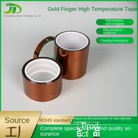 Ruban isolant haute température PI Gold Finger, anti-corrosion chimique, pour batterie, soudage industriel, modèle de transfert thermique 3D
