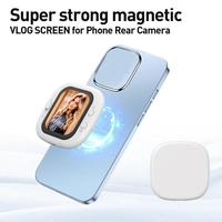 Écran de surveillance pour selfie - Accessoire magnétique RK-Y40B pour caméra arrière de téléphone portable, fabriqué en Chine