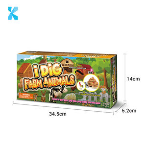 Kit Educativo Fai-da-Te 2023 dalla Cina <span class=keywords><strong>con</strong></span> 12 Diversi <span class=keywords><strong>Animali</strong></span> da <span class=keywords><strong>Fattoria</strong></span>, Divertente Kit di Scavo in Gesso <span class=keywords><strong>per</strong></span> <span class=keywords><strong>Bambini</strong></span> - Product Image 3