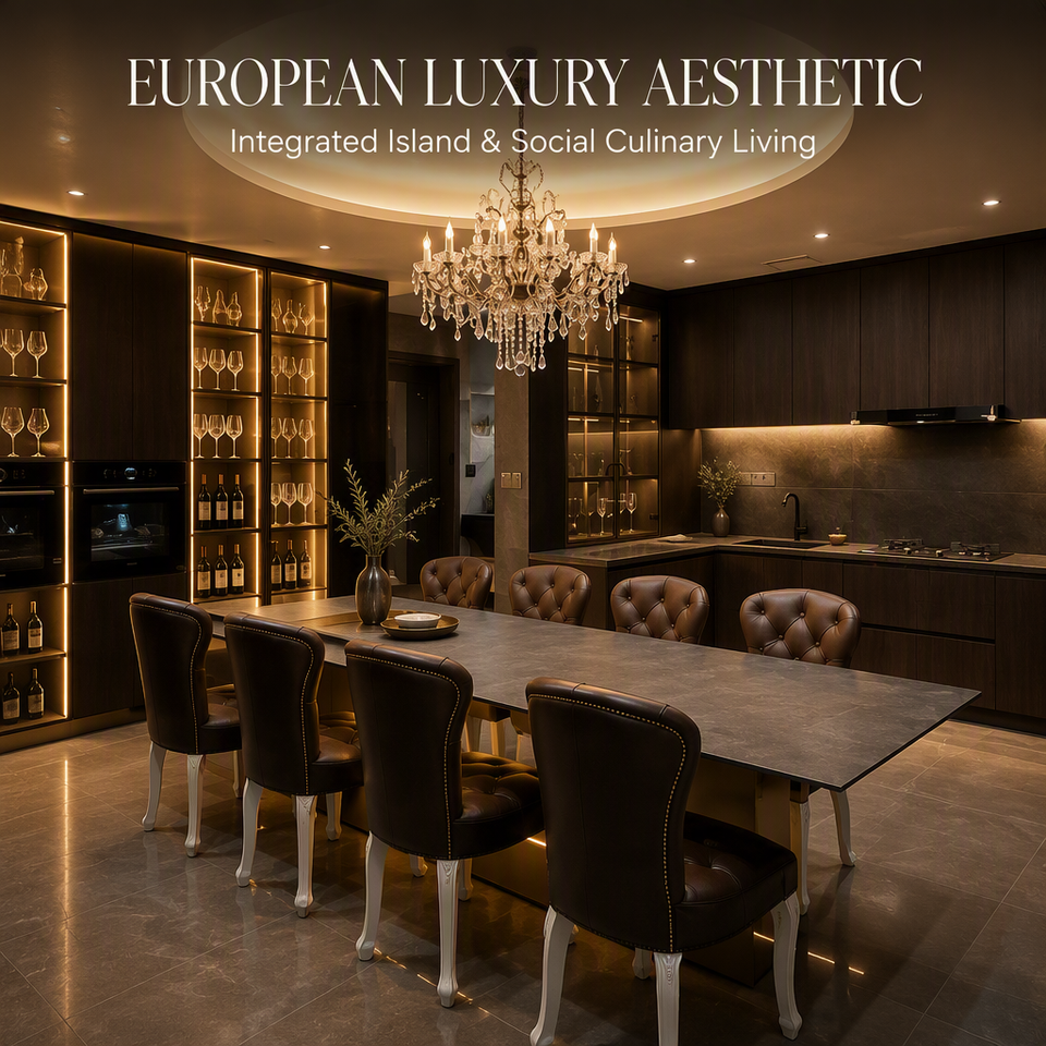 Custom Kitchen Cabinet Manufacturer Charcoal European Luxury Style ...