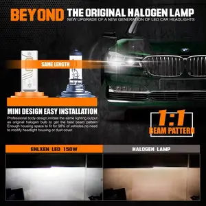 Waterproof Super Bright Auto D Series Canbus Led Lights Headlight LED HID Xenon Car Bulbs LED Headlight Bulbs For Car