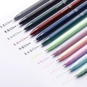Stylos à encre gel en plastique colorés pour étudiants, promotionnels pour les entreprises, avec logo personnalisé - Product Image 3