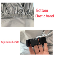 Housse de voiture pliable personnalisée, directement de l'usine, imperméable, anti-UV et anti-poussière, tailles et logos personnalisables