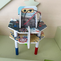 Bricolage transfrontalier technologie pour enfants petite création STEAM Invention papier matériel Kit Doodle Robot assemblage jouet artisanat