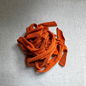 Retazos de tela de algodón y terileno de color naranja, de gran venta, para uso industrial, procedentes de Bangladesh - Product Image 4